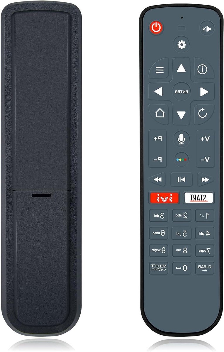 Afstandsbediening - Universele Controller - Mediabox Bediening - Directe Werking - 17 cm - Zwart