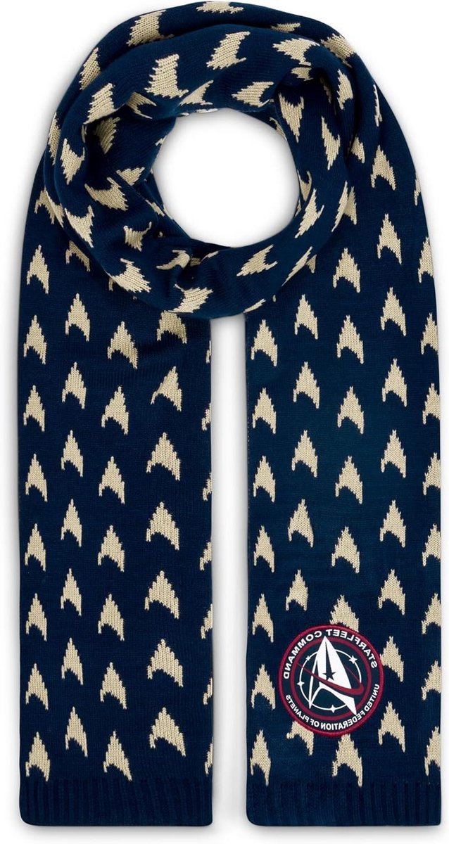 Sjaal Academy - Warme Accessoire - Kou Beschermen - Jacquard Patroon - 190 cm - Multicolor