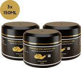 QSL Miracle Escargot Gel - Nr 1. Slakkengel - Slakken Gel - Slakkenslijmgel - 3 x 150ml