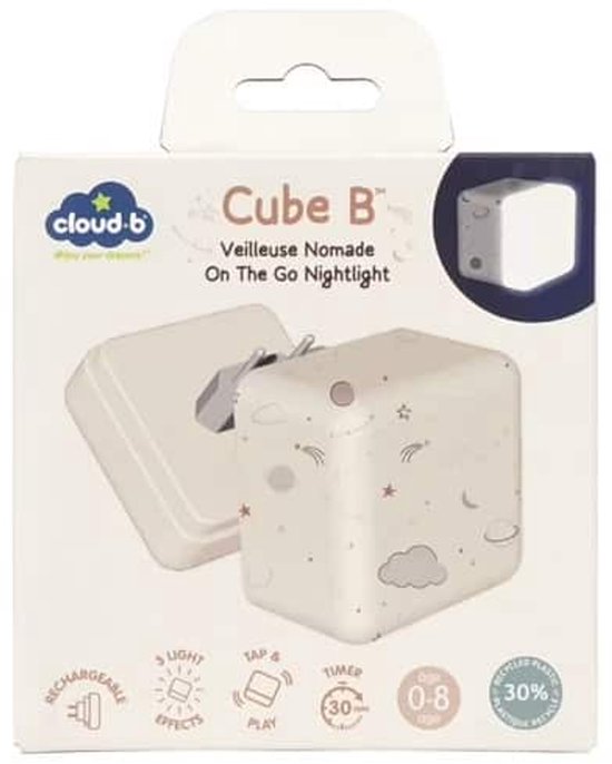 Cloud B Nachtlampje Cube B Space van Cloud-B — afbeelding 4