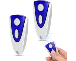 Set van 2 poortafstandsbedieningen, geschikt voor Novoferm Novotron 502 MAX43-2 512 MIX43-2 – 433,92 MHz – poort-/garagedeur-afstandsbediening – 2 kanalen.L