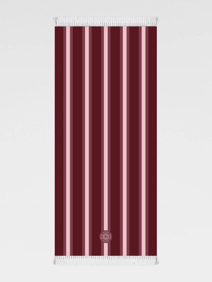Vaya Vida - Beach Towel - Ruby Stripes