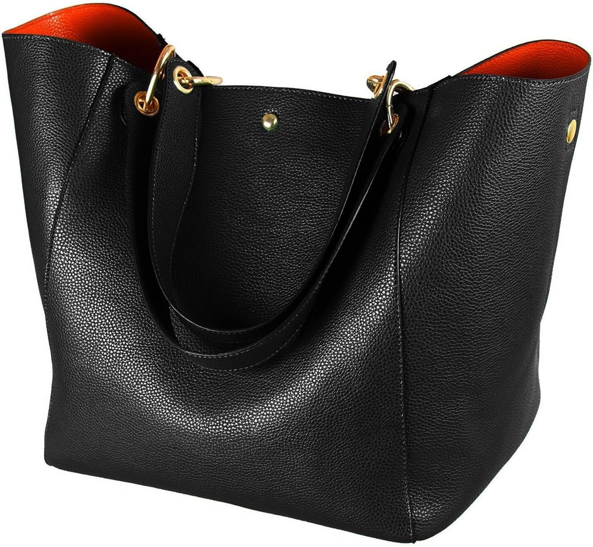 Thijox - Dames Shopper Leer Grote Hengseltas - Ruime Handtas voor Studenten en Werk - Modieuze Schooltas - Perfect voor Vrije Tijd en Dagelijks Gebrui