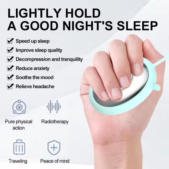 Sleep Aid Device Hypnosis with Stress Relief Relaxing for Meditation Aid Sound Noise Deep Sleep (Yellow) — afbeelding 3