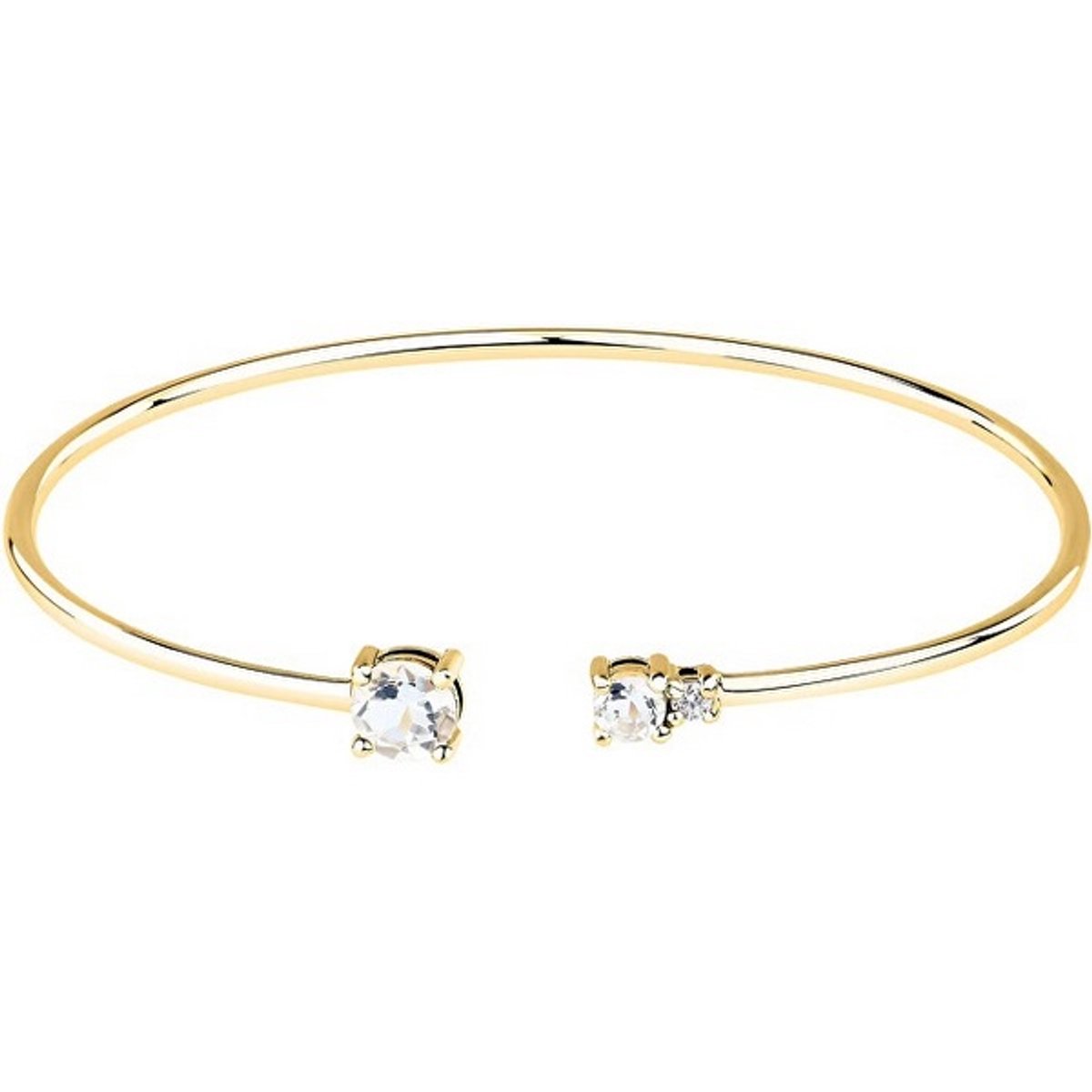 MORELLATO TESORI SAIW312 GOLD-PLATED ARMBAND MET ZIRKONIA'S 1 STUK