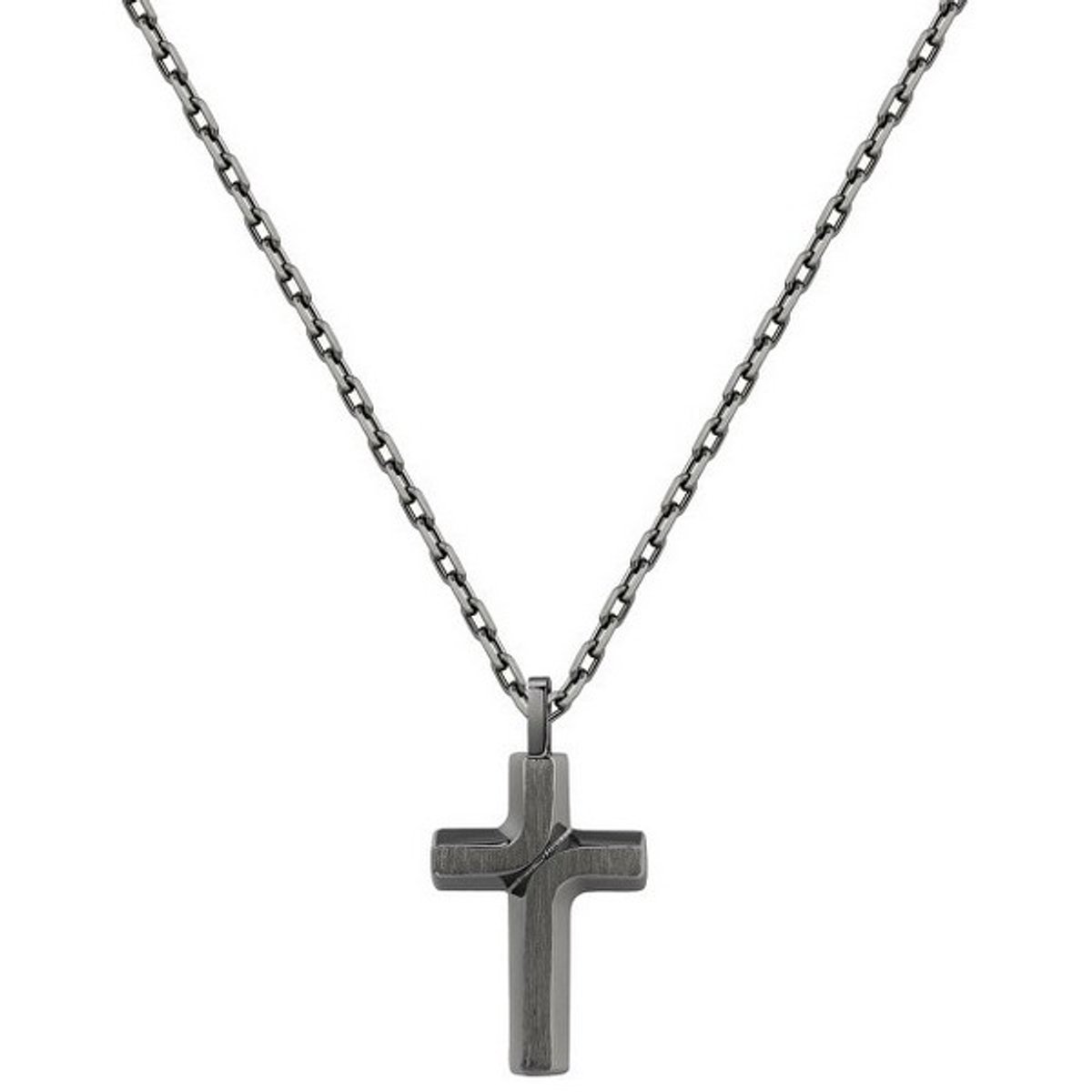 BROSWAY BACKLINER BBC06 STAINLESS STEEL KRUIS KETTING 1 STUK