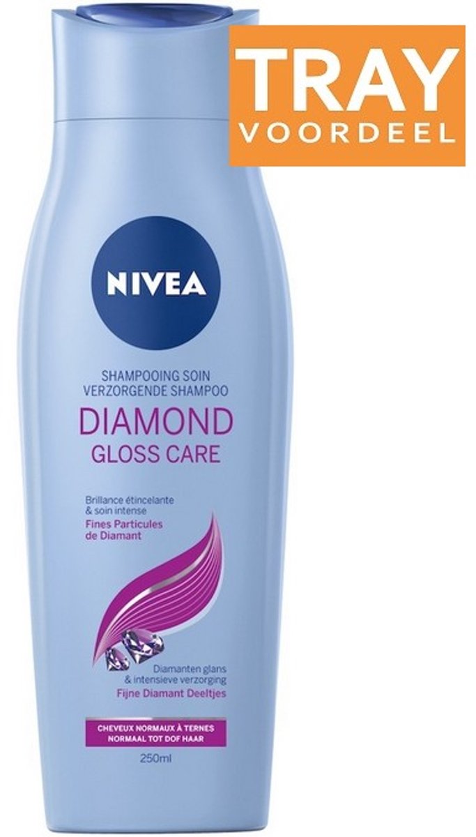 NIVEA DIAMOND GLOSS CARE SHAMPOO 12 X 250 ML