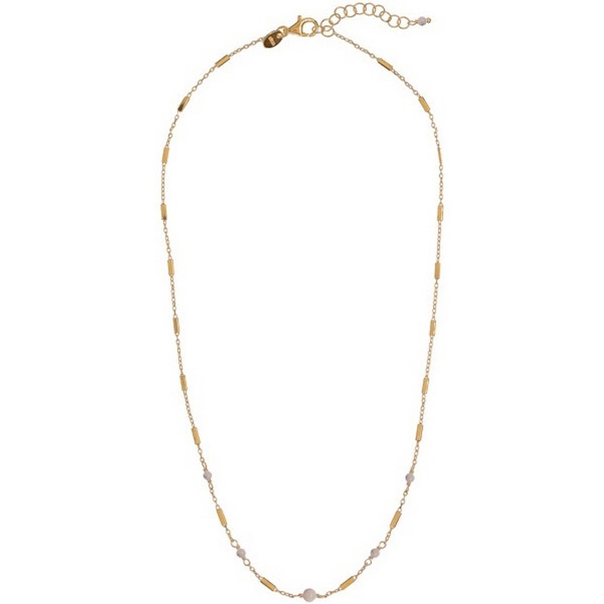 ALISIA AL3243 GOLD-PLATED KETTING MET PARELMOER 1 STUK