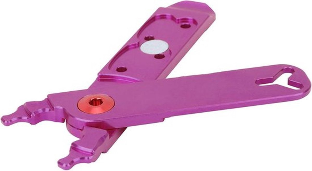 Fiets Master Link Tang Multifunctionele - Reparatie Tool Bandenlichter Ventiel Tool - Quick-Link Chain Removal Tool - Geschikt voor Fiets - Zwart