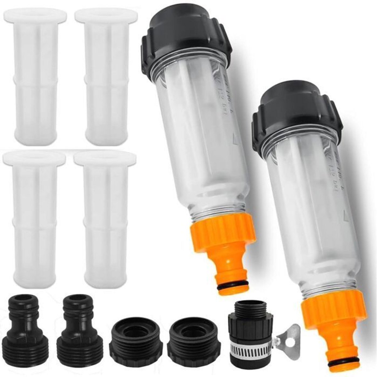 Tuinwaterfilter 2deel -Geschikt voorfilter - 3/4Inch-draad - ABSEn HUISDIERMateriaal