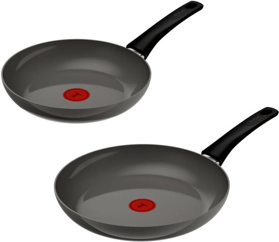 Tefal Renewal 2-delige keramische koekenpannenset 24+28 cm