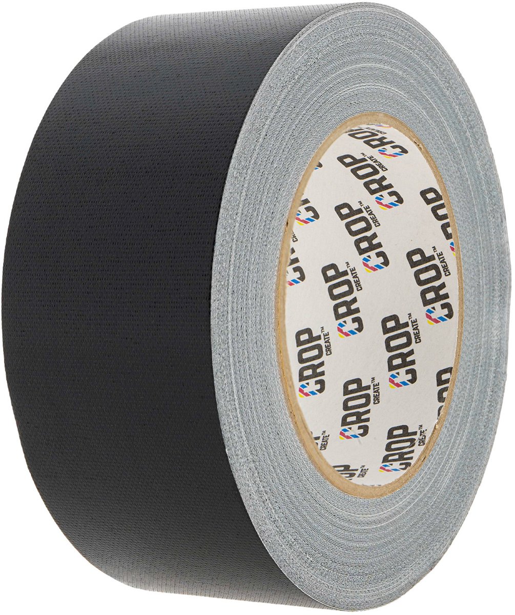 CROP Gaffer Tape Zwart 50mm - per rol