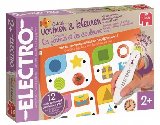 Jumbo - Electro Wonderpen - Ontdek Vormen & Kleuren - Educatief spel - Vanaf 2 jaar