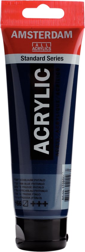 Amsterdam Standard Series acrylverf tube 120 ml, Pruisischblauw (Phtalo) 566.