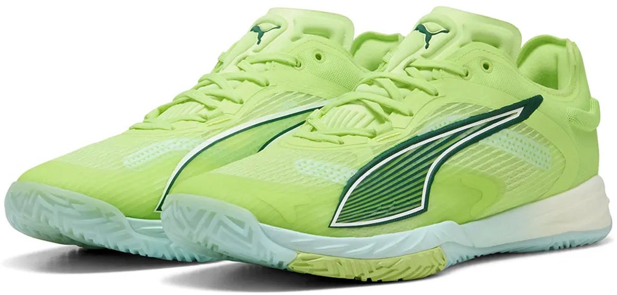 Puma Accelerate Nitro Sqd 4 Indoor Sportschoenen Man Zilver