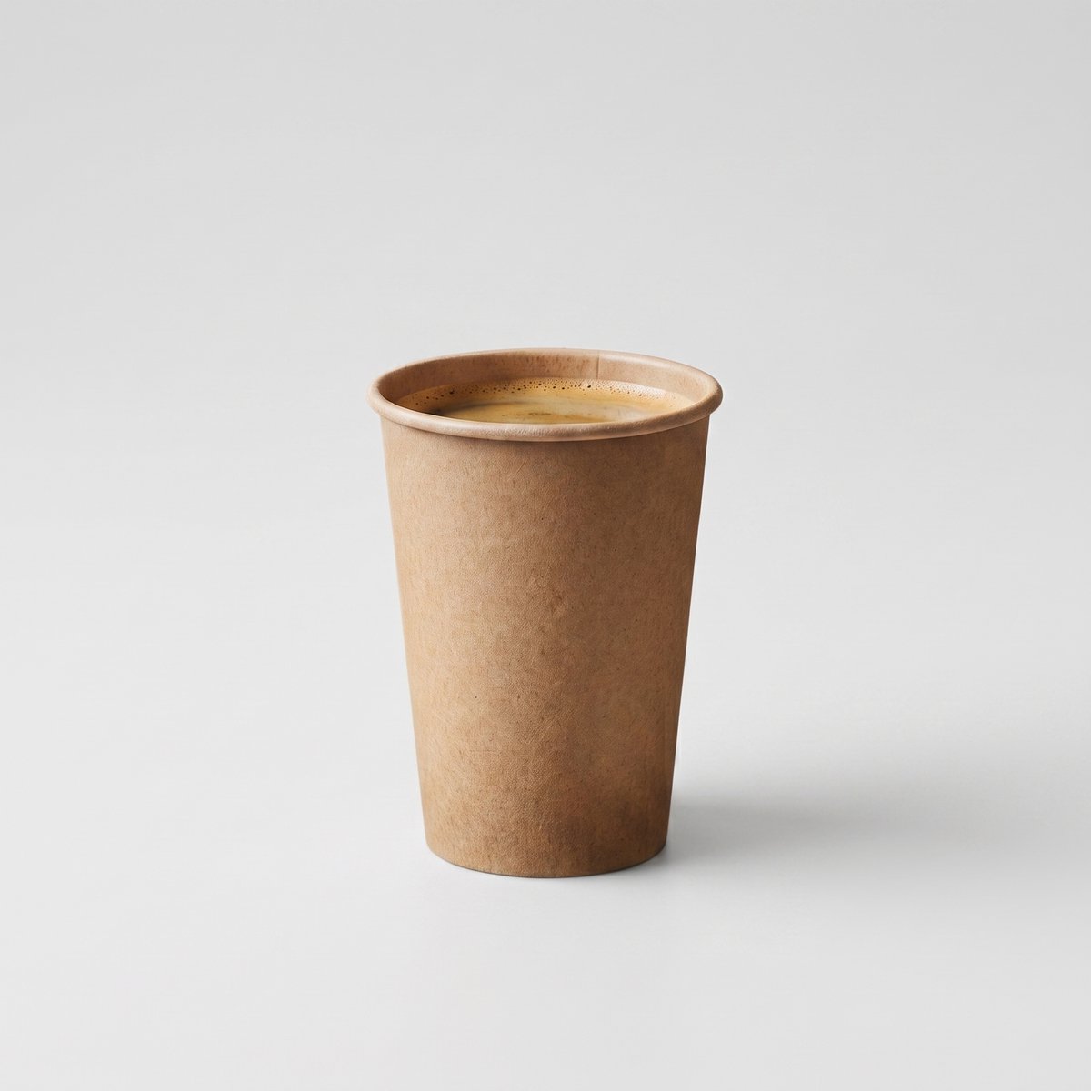 KURTT Koffiebekers To Go 300ml (12oz) - Kraft Karton - Slim Model - 1000 stuks