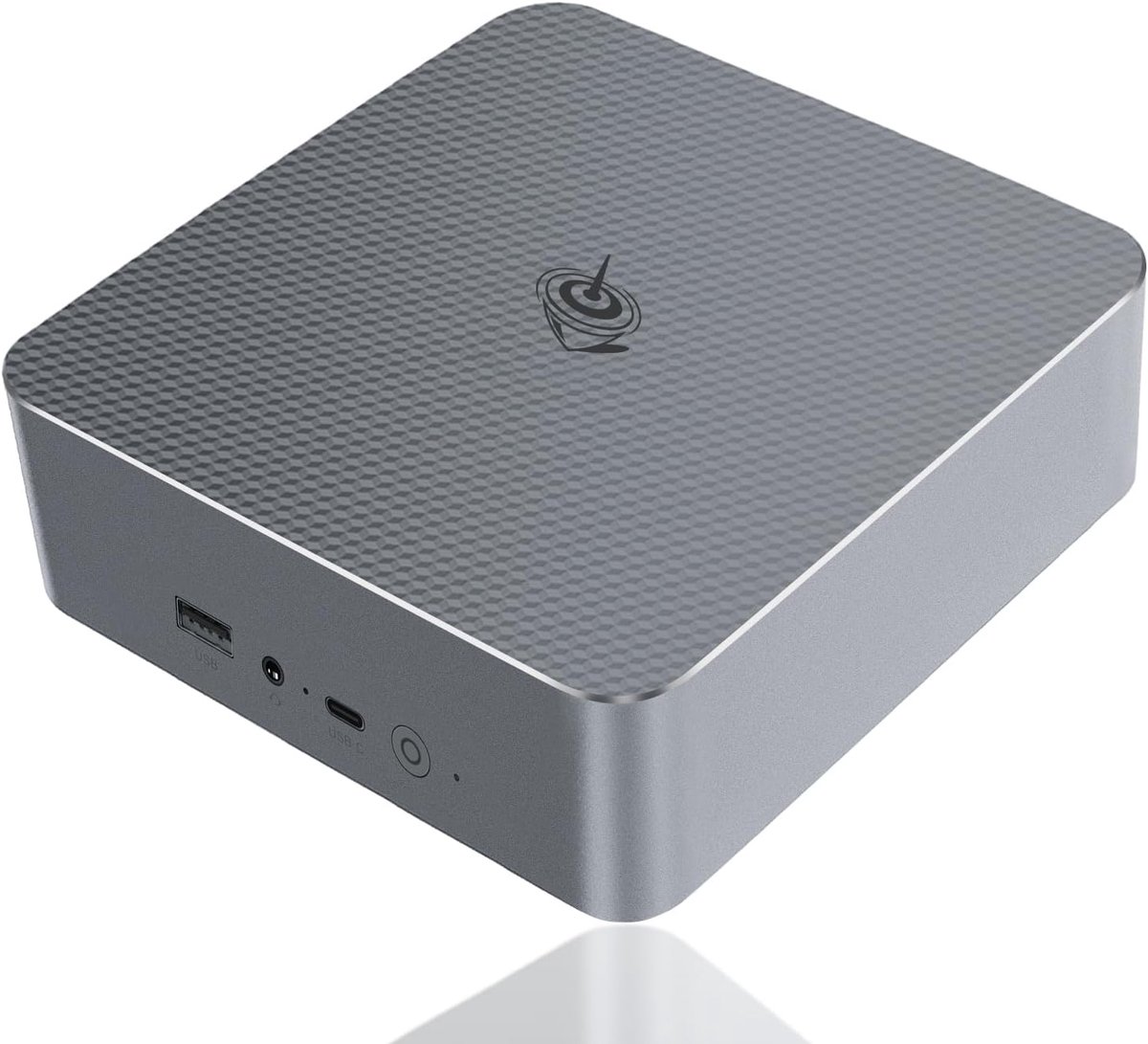 Beelink EQR5 Mini-pc,AMD Ryzen 5 PRO 5650U-processor (6 kernen/12 threads,tot 4,2 GHz),32 GB DDR4 RAM,1 TB NVMe PCIE3.0x4 SSD,mini-computer geschikt voor 4K dubbel scherm weergave/dubbel LAN /WiFi 6/BT5.2 /USB 3.0/kantoor