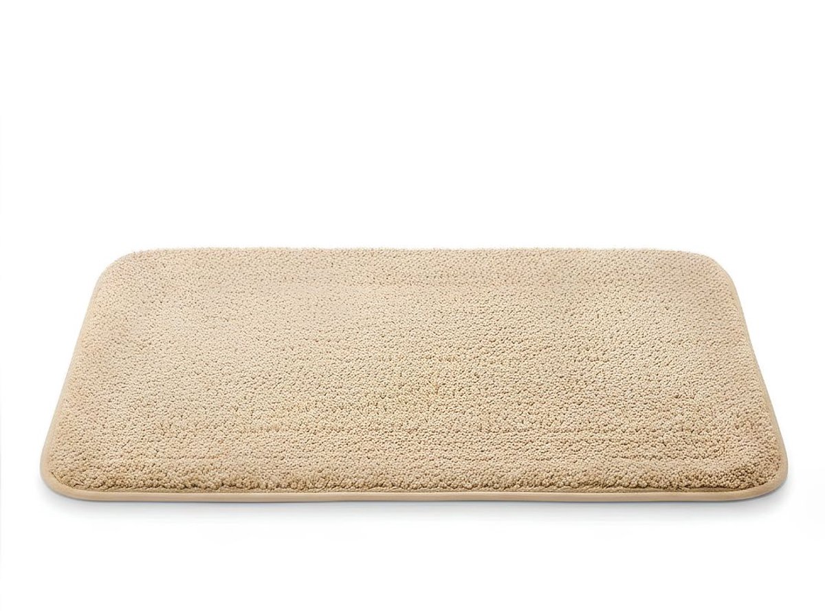 SP® Antislip Douchemat - 40x60cm - Antislip Zachte Badmat - Waterabsorberend - Bruin - 60cm x 40cm x 2cm