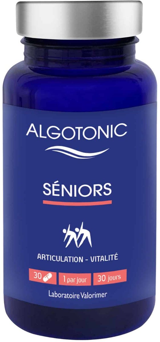 Algotonic Senioren Voedingssupplement - Pacifische Mossel En Meloenextract - Gewrichten En Vitaliteit - 30 Capsules