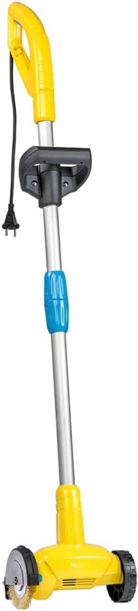 Ploutus® Onkruidborstel Electrisch - Professionele Onkruidborstel - Bosmaaier Opzetstuk - Geel - 118cm x 24cm x 14cm