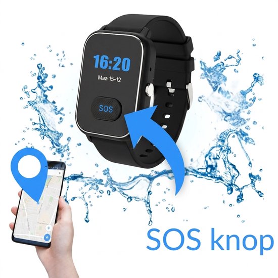KUUS. S4 Alarmhorloge voor Ouderen