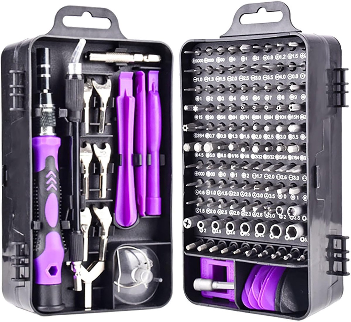 Precisie Schroevendraaierset 135 in 1 - Mini Schroevendraaiers voor PC, Laptop, iPhone en Speelgoed