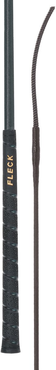 Fleck Dressuurzweep Nylon Fleck-grip Black 140 cm