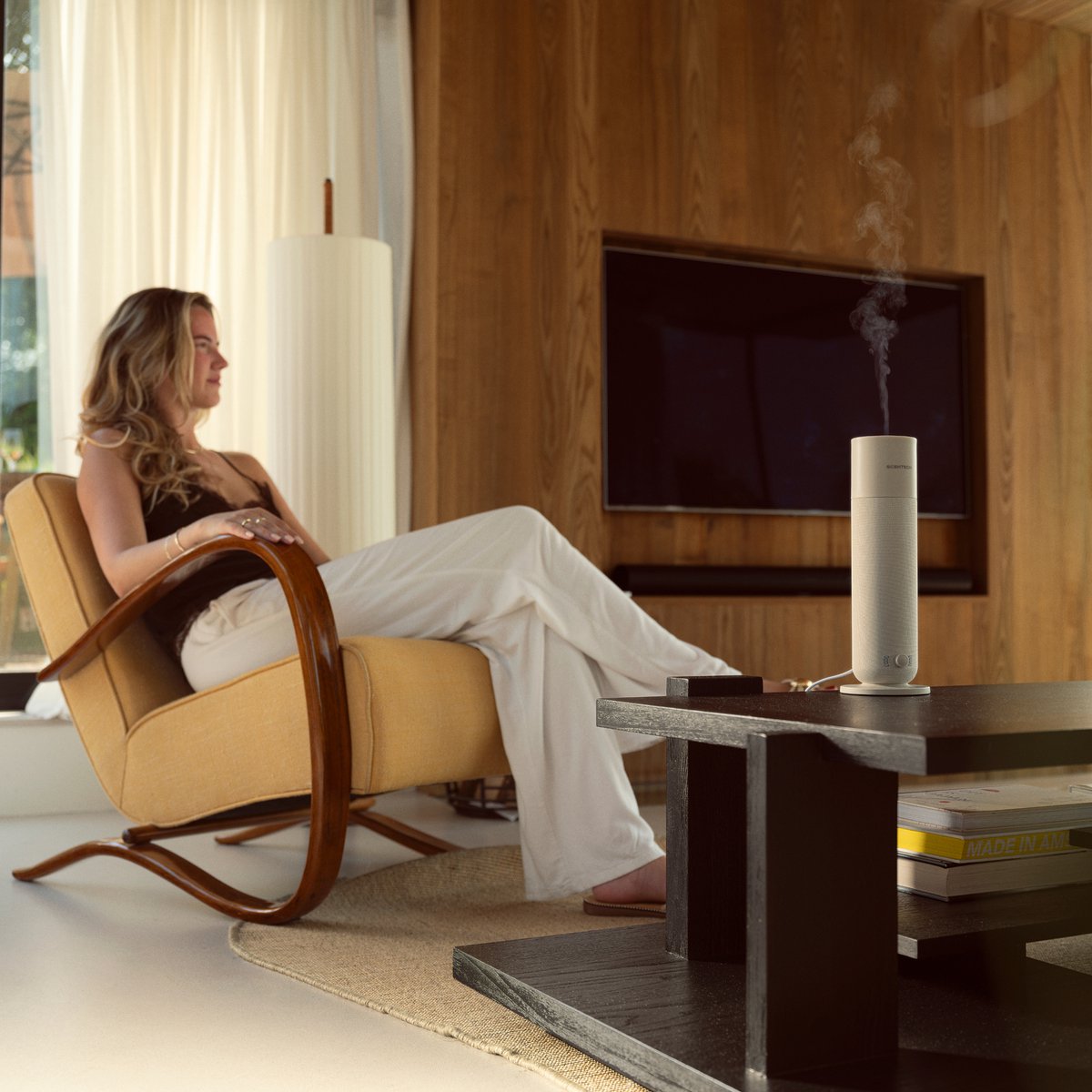 Scentech Smart Aroma Diffuser 2 - Geur Verspreider - Bediening Met App - 65m² gelijkmatige dekking - Slimme Schema's - Cold-Air Diffusion Technologie - Luxe Geur — cadeau in Wonen & Interieur - foto 3