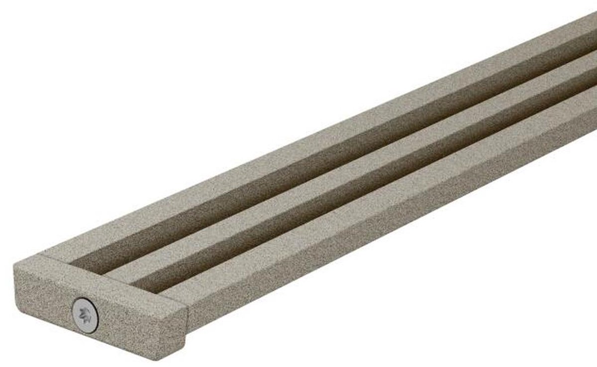 Schlüter Kerdi-Line-Vario Wave 34 - Douchegootprofiel - 120 cm - 34 mm - Steengrijs