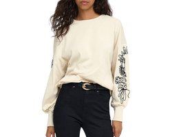 ONLY - ONLBROOKE L/S O-NECK DETAIL SWT Dames Trui