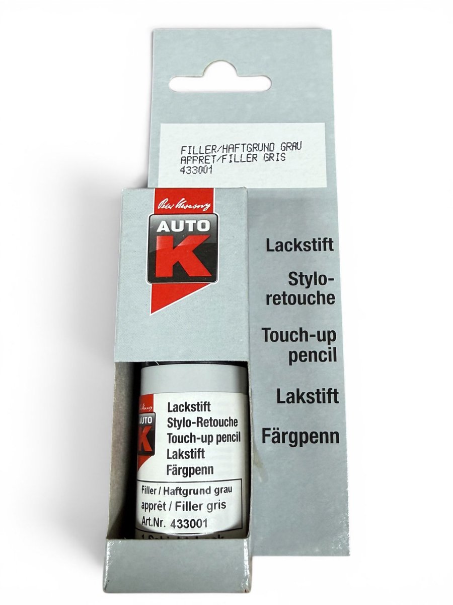 Lakstift gronverf primer grijs Auto-K