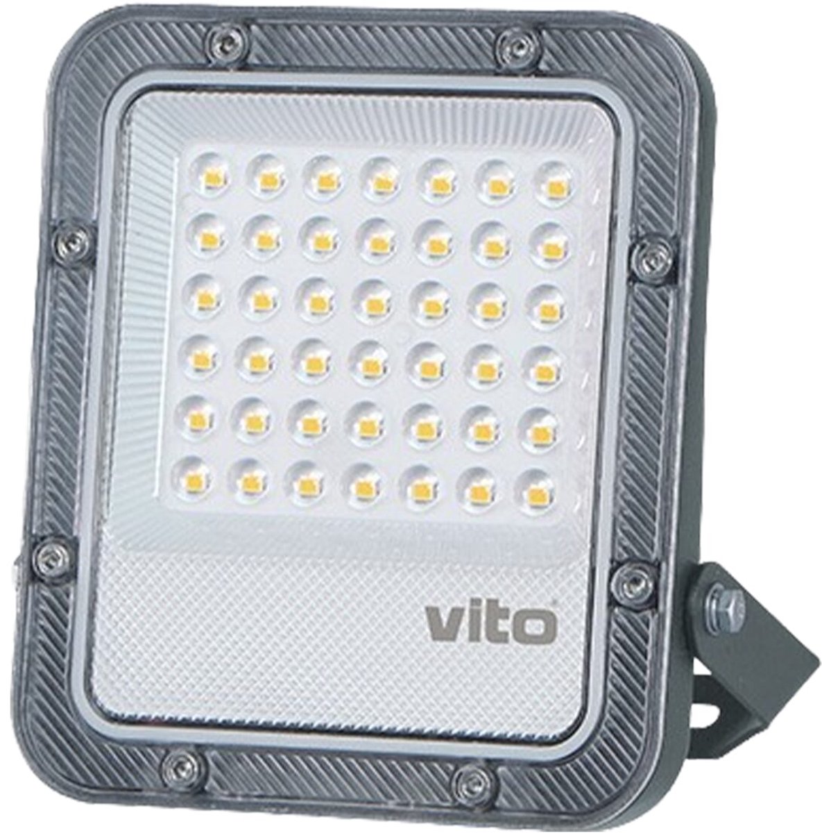 VITO - LED Schijnwerper 30W - 4500lm 4000K IP66 - Met OSRAM SMD LEDs - Wit - LED Floodlight