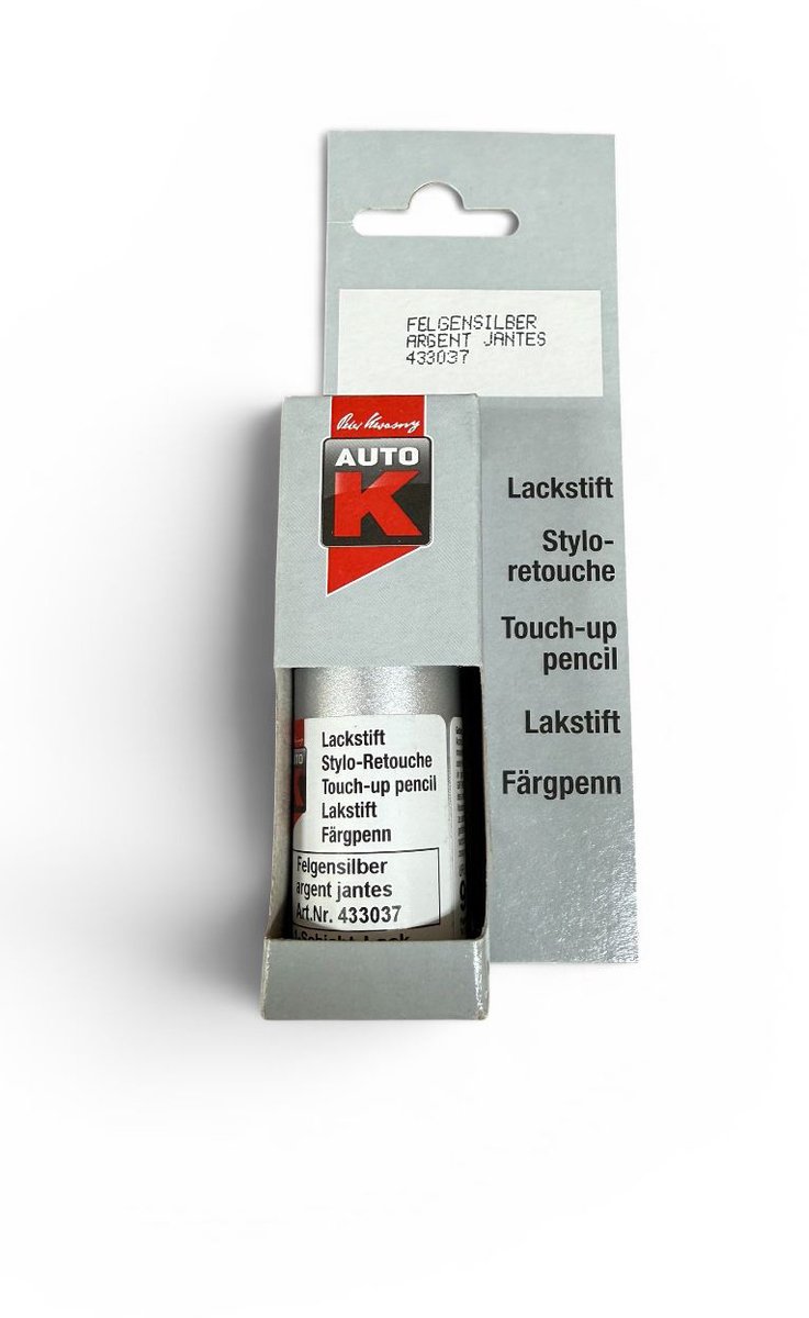 Lafstift velgen zilver Auto K