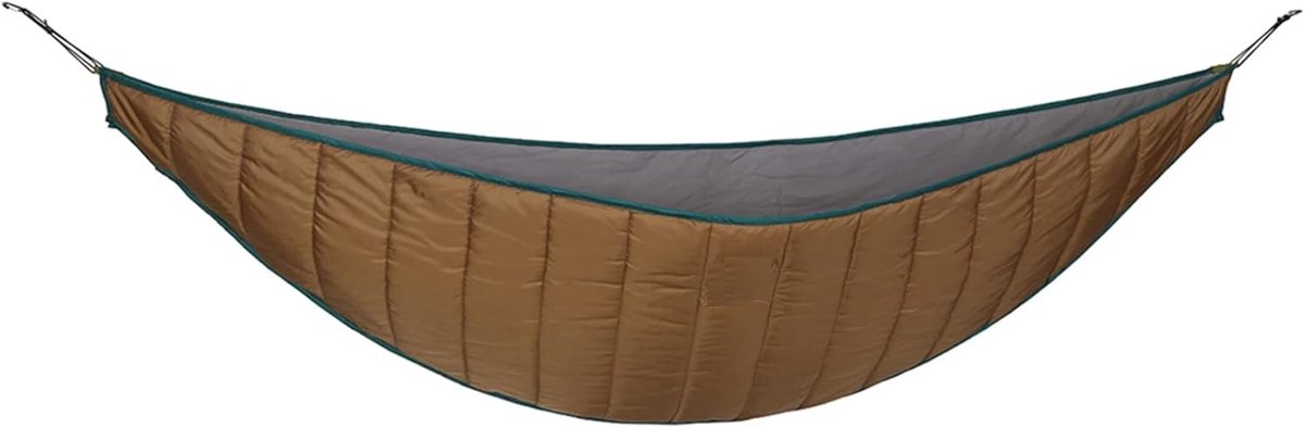 Famanu – Isolerende onderdeken voor hangmatten, ultralichte camping onderquilt, warmtebescherming, 280 x 120 cm, perfect voor outdoor en kamperen