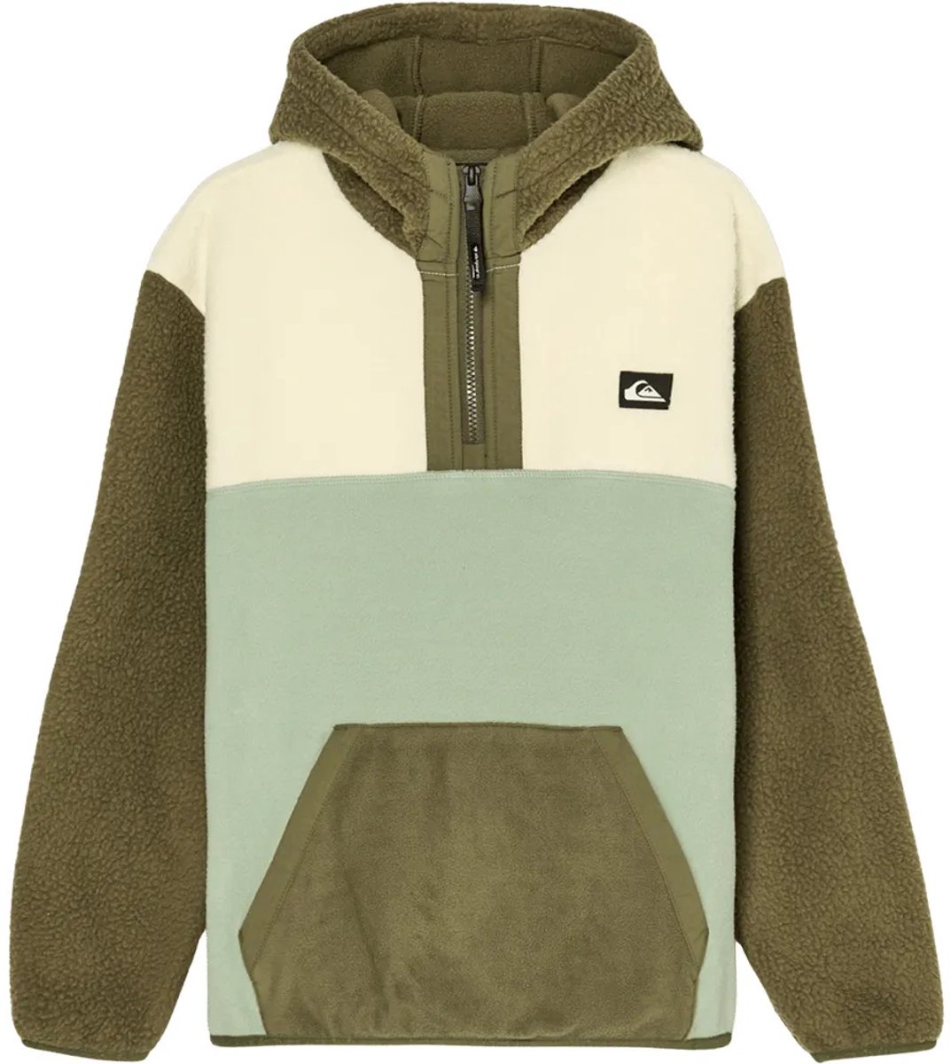 Quiksilver Ocean View Mix Fleece 14 Years Jongen Grape Leaf