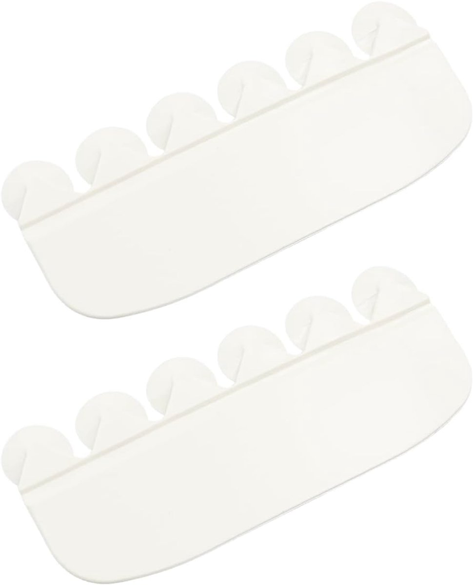Thijox - 2 Stuks Urinegeleiders voor Toiletbrillen - Voorkom Urinespatten - Ideaal voor Volwassenen - Eenvoudige Installatie met Zuignappen - Hygiënis