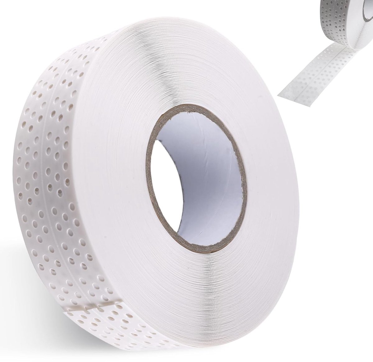 Flexibele Plakband 5 cm x 40 m, Herbruikbare Plakstrip voor Gipsplaten, Ideaal voor Verbouwingen en Afwerking
