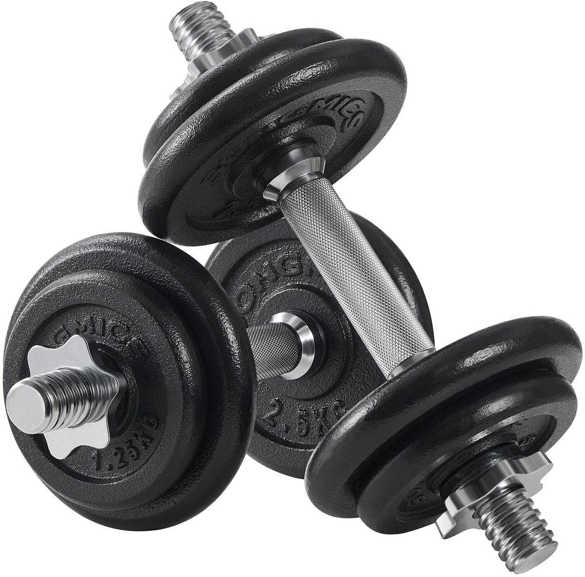 Golaro Dumbells - Gewichten - Dumbells Set - Dumbells Verstelbaar - Fitness Dumbells - Set van 2 Halterstangen Dumbbells