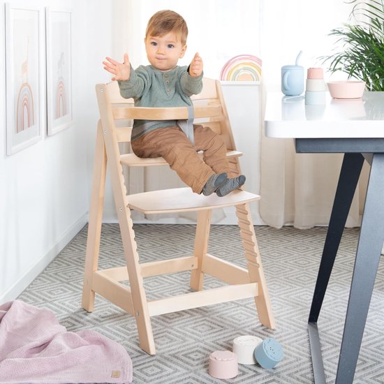 JCP® Kinderstoel - Maximaal Gewicht 70kg - Vouwstoel - Kinderstoel Inklapbaar - Bruin - 81cm x 7cm x 55cm van jcp — afbeelding 4