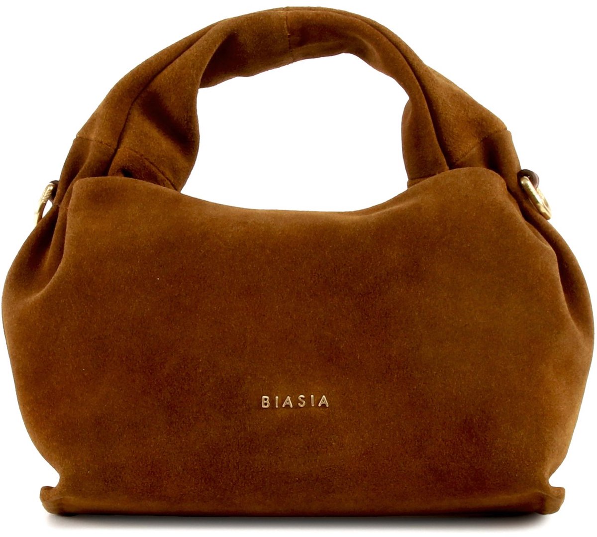 BIASIA Leren handtas schoudertas Delice Handbag Cuoio Lichtbruin
