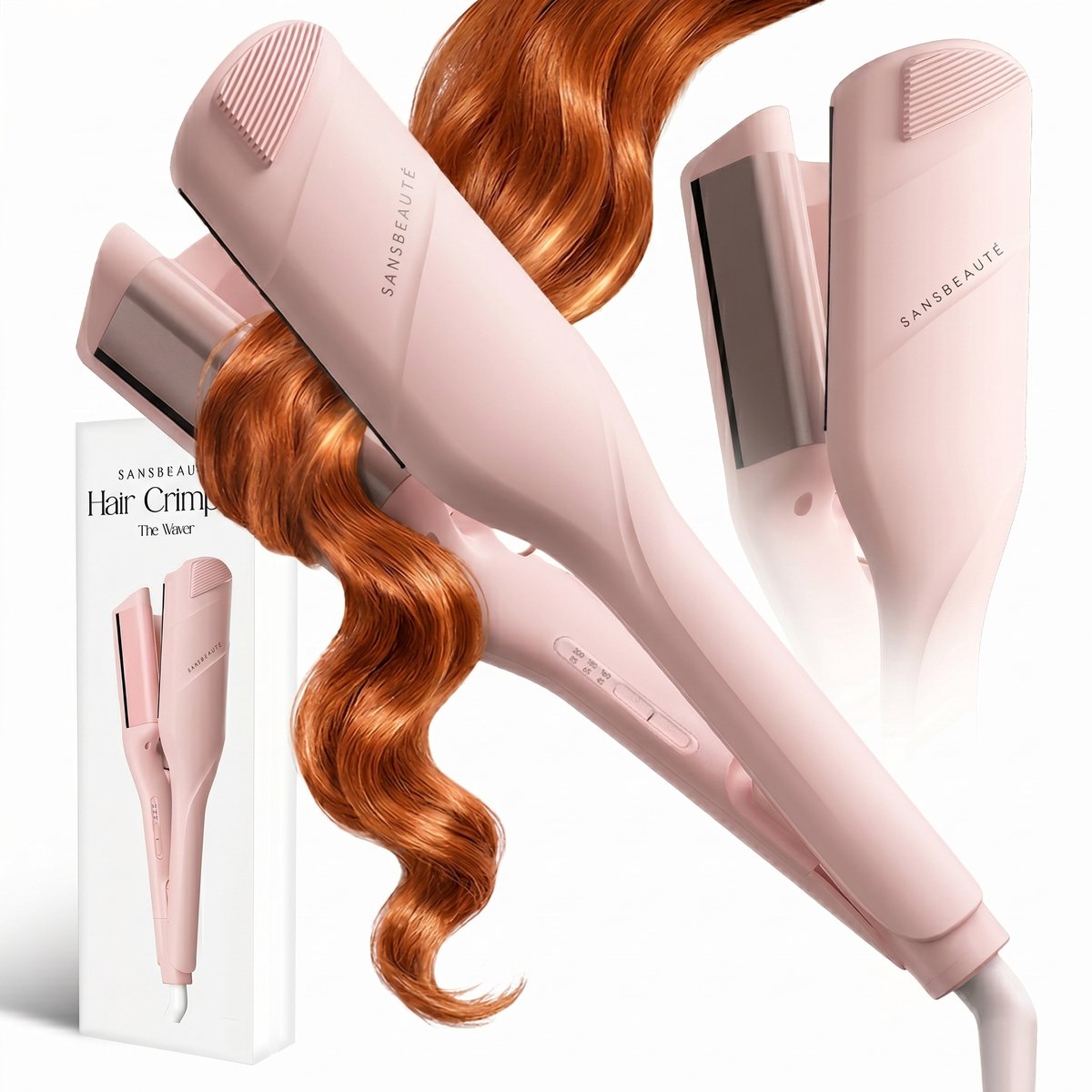 RD Commerce Sansbeauté Wave Krultang 32mm Keramische Haarkruller - RD Commerce - €59,99