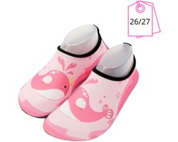 Roze Kinder Waterschoenen met Visjes - Maat 26/27 - Anti-Slip
