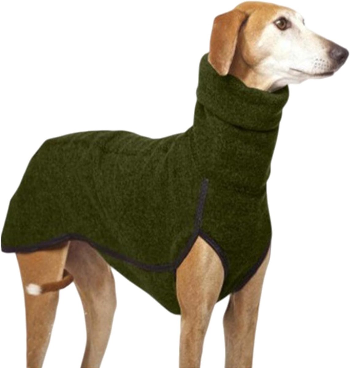 Lichte Winddichte Turtleneck Hondenjumpsuit voor Lurchers, Warm Winter Sweater en Pyjama voor Honden