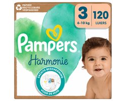 Pampers - Harmonie - Maat 3 - 120 stuks - 6/10 KG