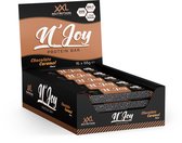 XXL Nutrition - N'Joy Protein Bar - 20 Gram Eiwit - Eiwitrepen & -snacks, Proteine Repen - Smeuďge Eiwit Reep én Hoog in Eiwit - Diverse Smaken - Chocolade Caramel - 15 Pack