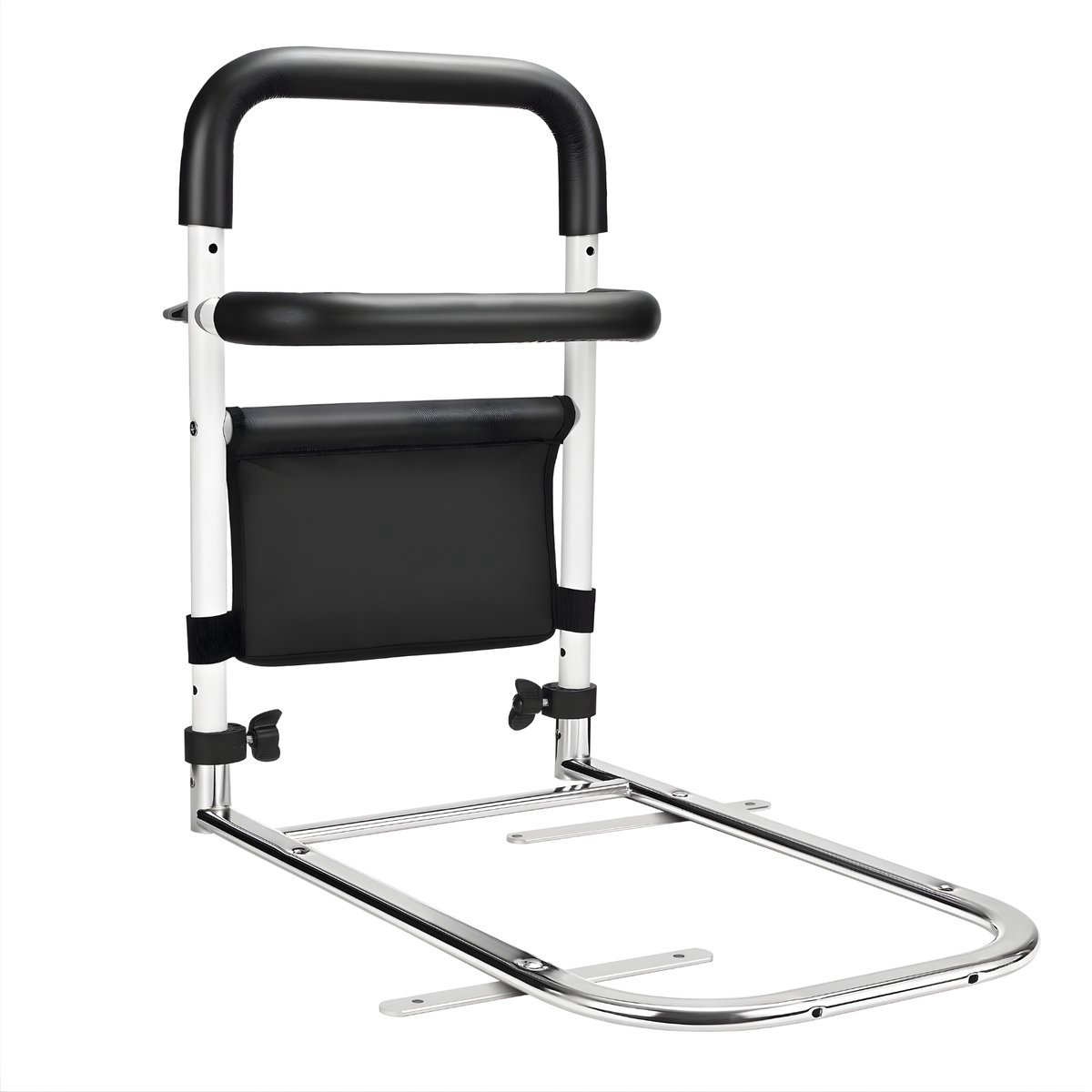 Saphly Bedhek 50cm - Verstelbaar, Bedbeugel en Bedrail - Voor Dagelijks Gebruik, Thuis en Professioneel Gebruik Wit