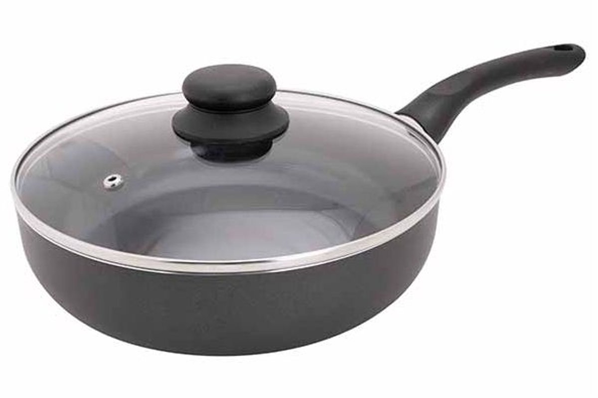Essentials Serveerpan D24cm Pfas Vrij - Alle Vuren Incl. Inductie