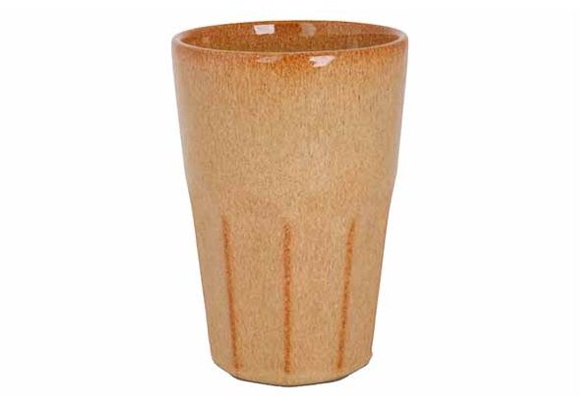 Bistro Mustard Yellow Beker 45cl Zonder Oor