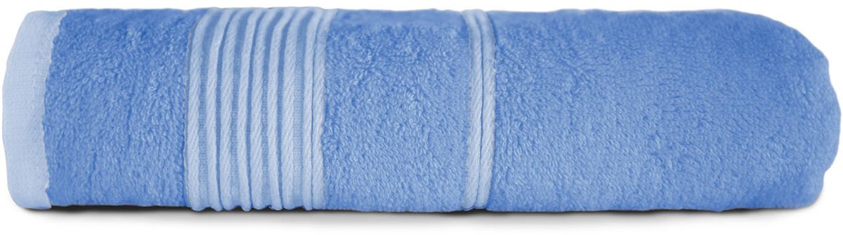 Darymex - Handdoek - Handdoek 70x140 cm, groot, natuurlijke bamboevezel, blauw