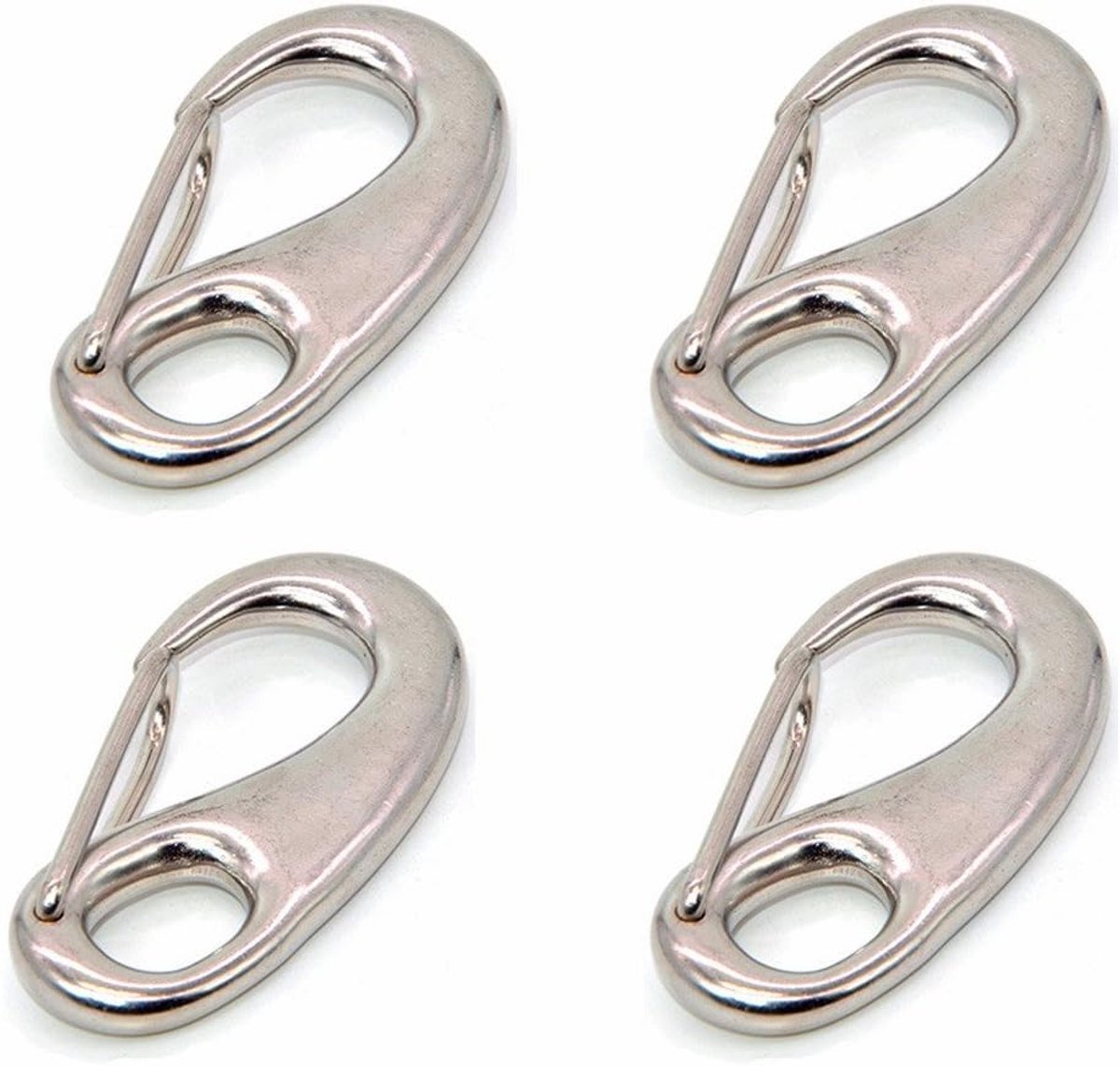 stalen haken karabijnhaak clips veerclip karabijnhaak voor outdoor sport oogje camping klimmen veilig slot 30mm